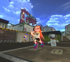Splatoon plus Rabbids