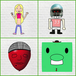 4 Baldi OCs and how they would function.