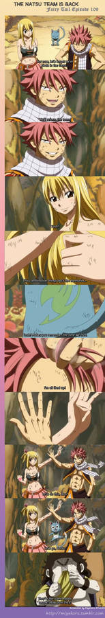 Ep 109 + Screenshot Poster + Natsu Team: Nalu