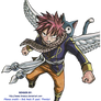 Render- Fairy Tail - Natsu and Happy