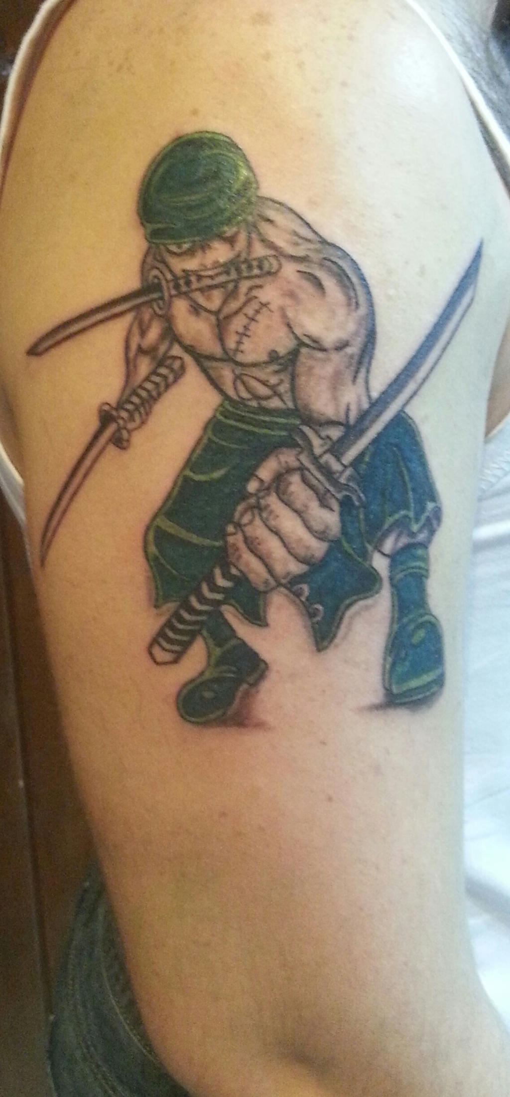 Roronoa Zoro tattoo. 🇮🇳 : r/OnePiece
