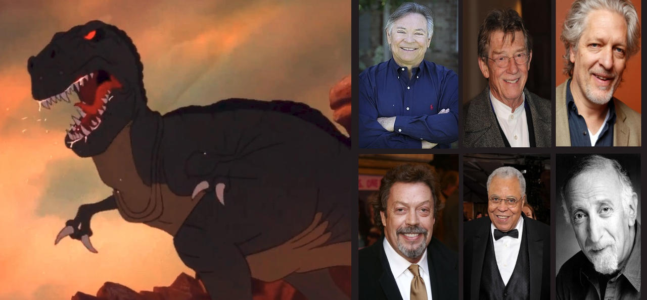 If Sharptooth from TLBT spoke, who would voice him