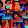Jasmine (Disney's Aladdin) Collage