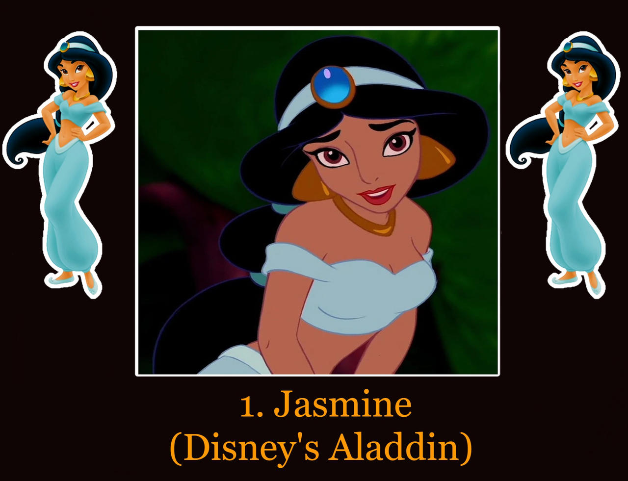 Top Female Fictional Characters: (No.1) Jasmine