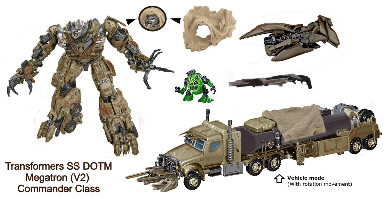 Transformers SS DOTM Megatron (V2) Digibash by MrTrains96 on DeviantArt