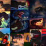 Sharptooth Collage