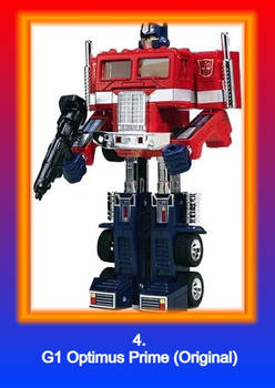 Top 10 Optimus Prime Figures (No.4): Original G1