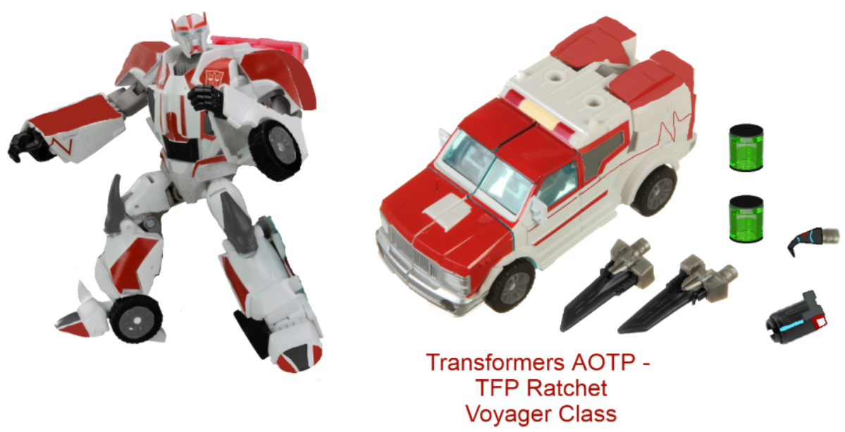 Transformers A.O.T.P - TFP Ratchet Digibash by MrTrains96 on DeviantArt