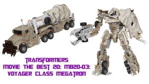 Transformers MB20 Megatron Digibash