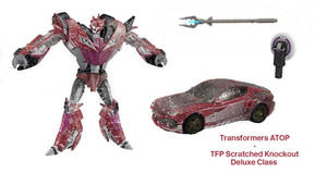 Transformers ATOP - TFP Scratched Knockout
