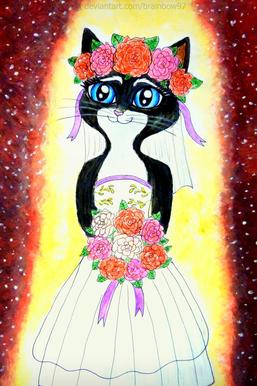 Kitty Softpaws bride by brainbow97 on DeviantArt