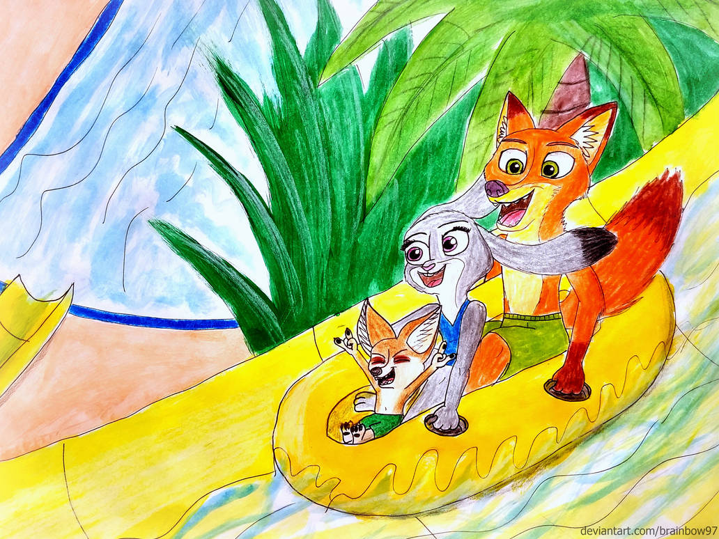Zootopia Waterpark by brainbow97 on DeviantArt
