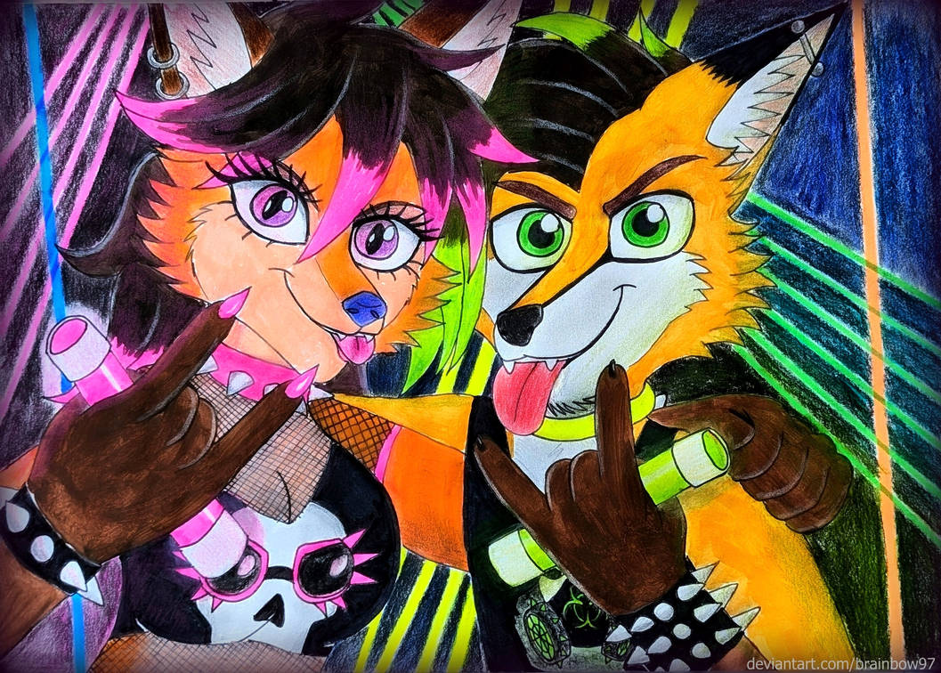 We love Rock and Rave! by brainbow97 on DeviantArt