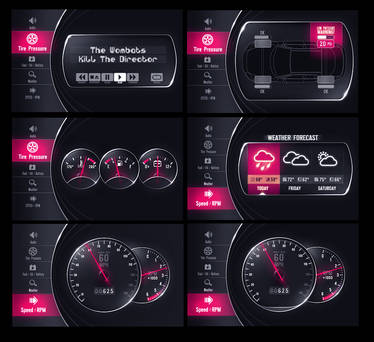 Car GUI preview