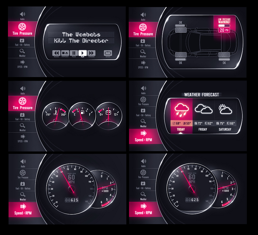 Car GUI preview by upiir on DeviantArt