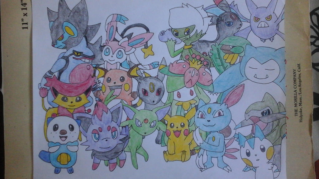 Pokemon Group Picture