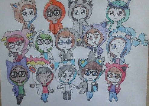 Chibis Group Picture