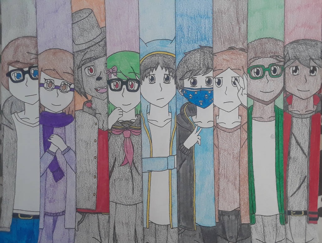 Me and Friends Being Fabulous Gang Group Picture