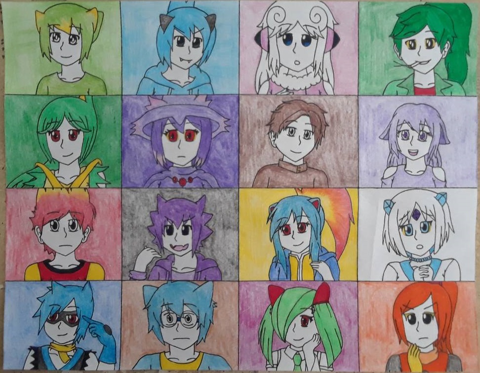 Abandoned Final 16 Humanized Fanart