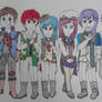 Anime Halloween Group Drawing Part 5