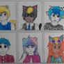 Animal Crossing Top 8 Villagers Human Fanart