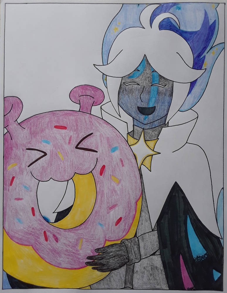 Stardust Cookie Human and Space Doughnut Fanart