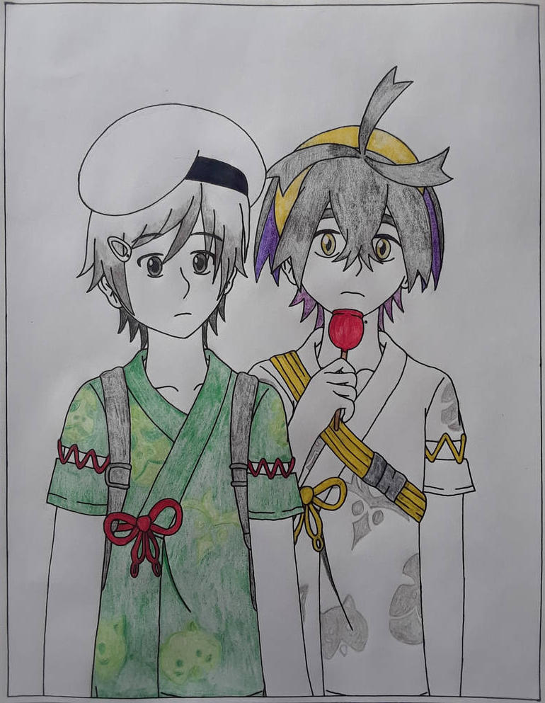 Ritsu and Kieran by Pachigirl1 on DeviantArt