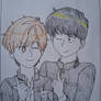 Nakamura and Hirose Fanart