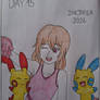 Inktober 2026 Day 15: Hooray