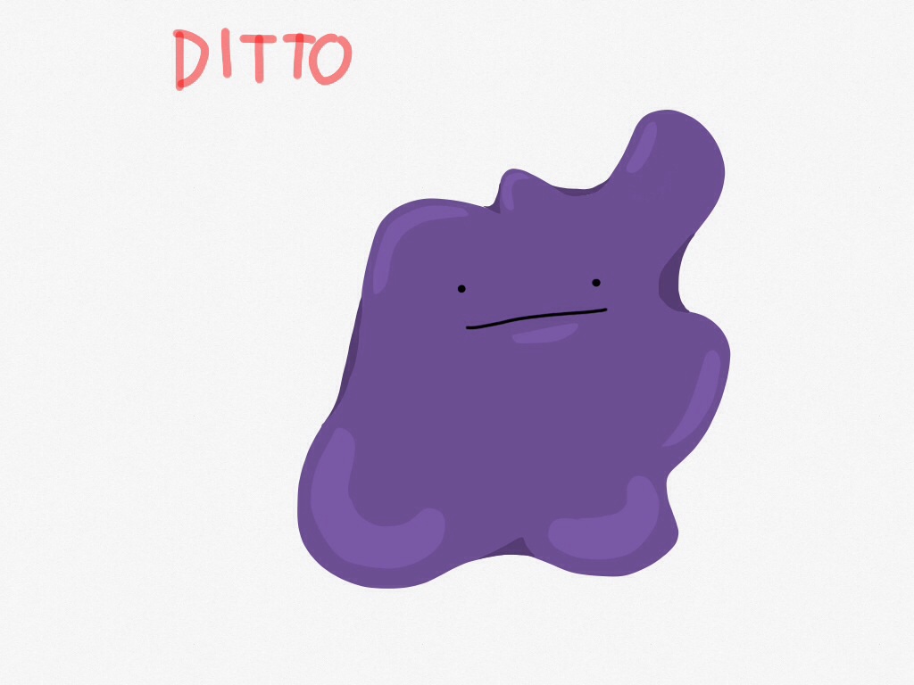Ditto From Pokemon by FaithDoge on DeviantArt