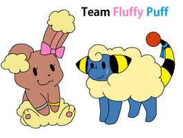 Daily Doodle : Team Fluffy Puff