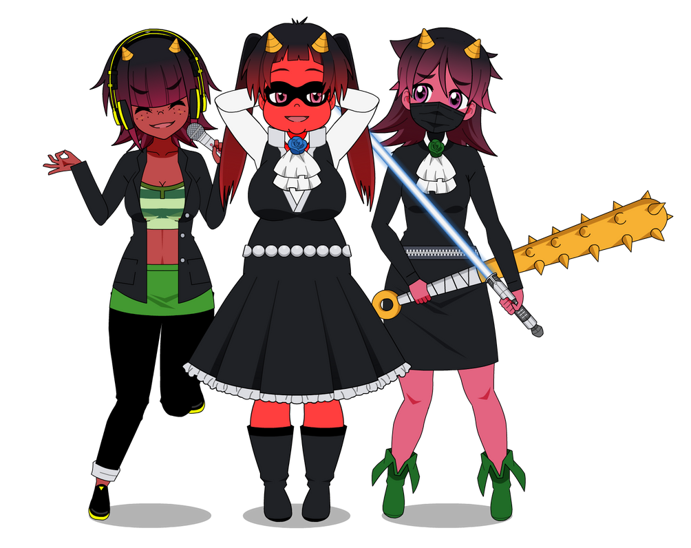 Mating With Oni Sisters 2 The 3 Oni Sisters by TomoDX5 on DeviantArt