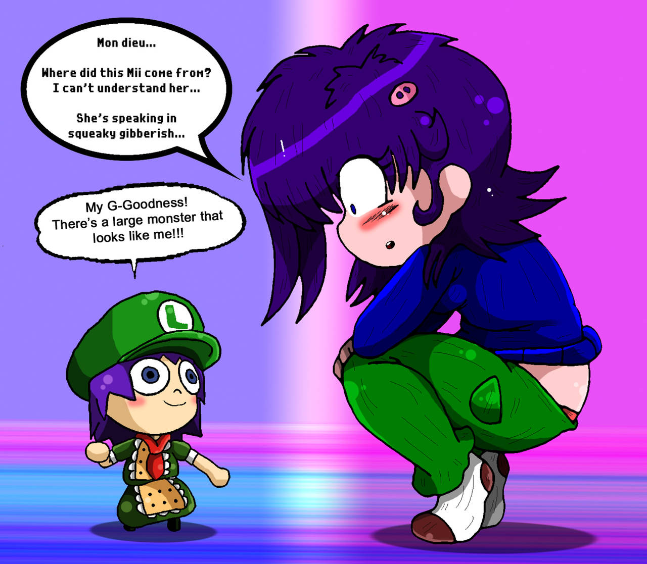 Mini Mii Miiting by TomoDX5 on DeviantArt