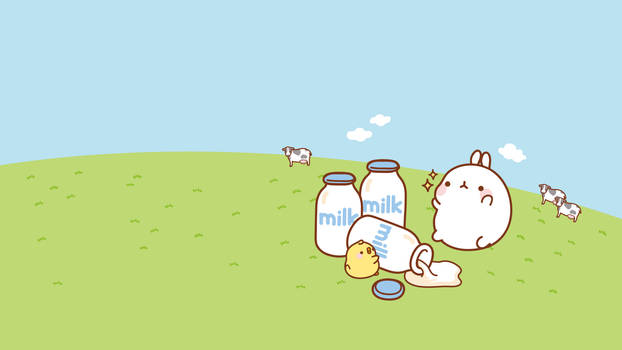 Wallpaper Molang