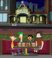 Phineas and Ferb Fake Screenshots 1 - The Gang