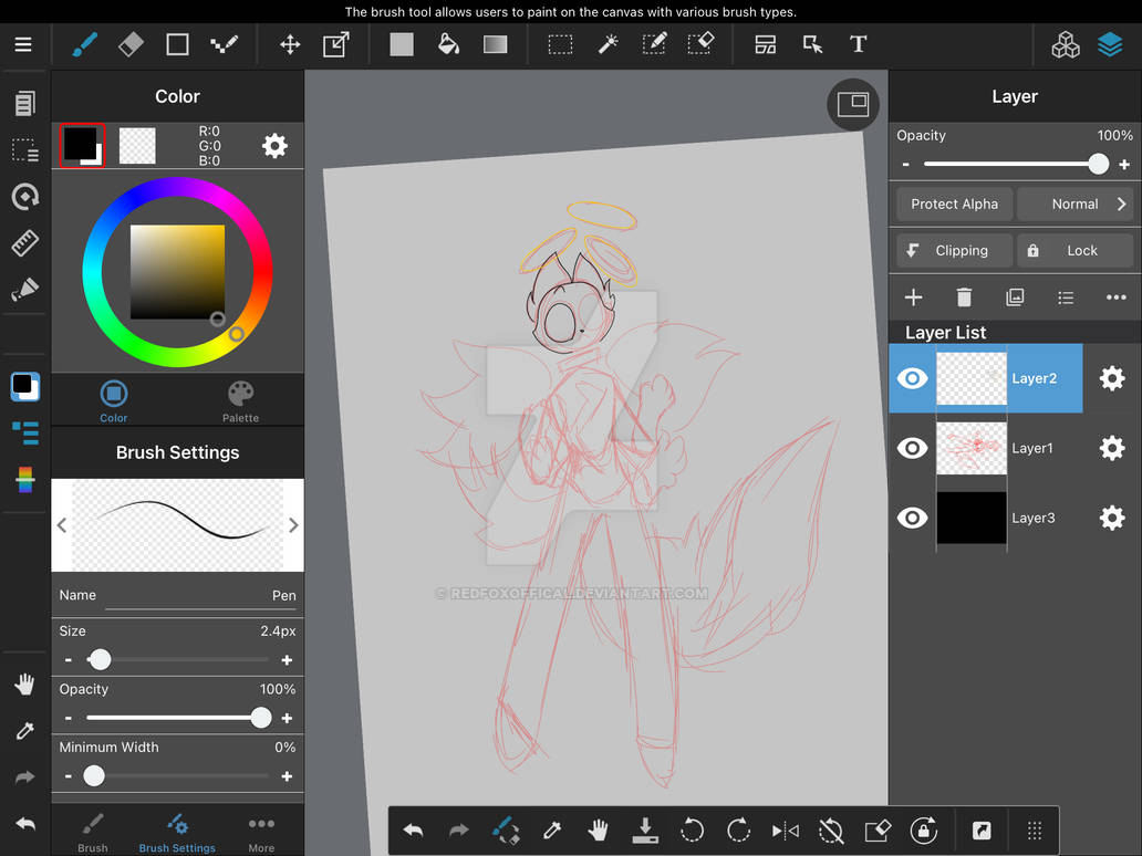 Redscript777 Making more art by redfoxoffical on DeviantArt