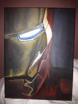 Iron Man painting