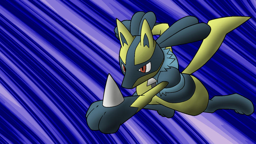 Shiny Lucario Wallpaper by Reitrahc on DeviantArt