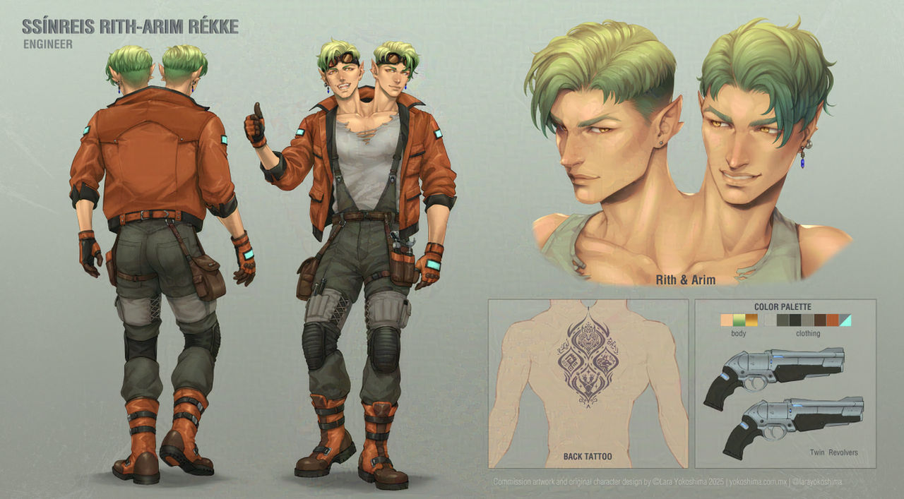 Rith-Arim Rekke -character sheet- by LaraYokoshima on DeviantArt