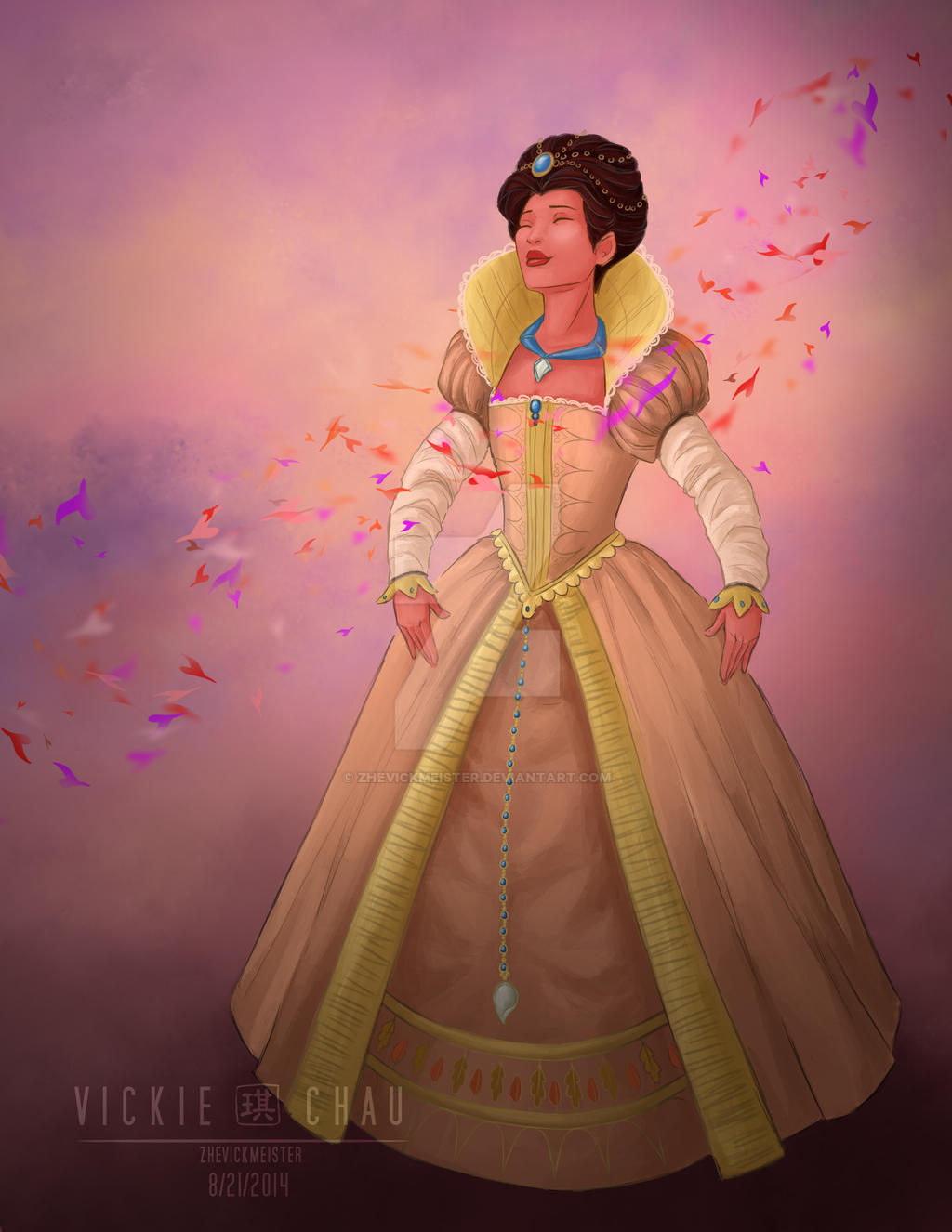 Wedding Dress: Pocahontas