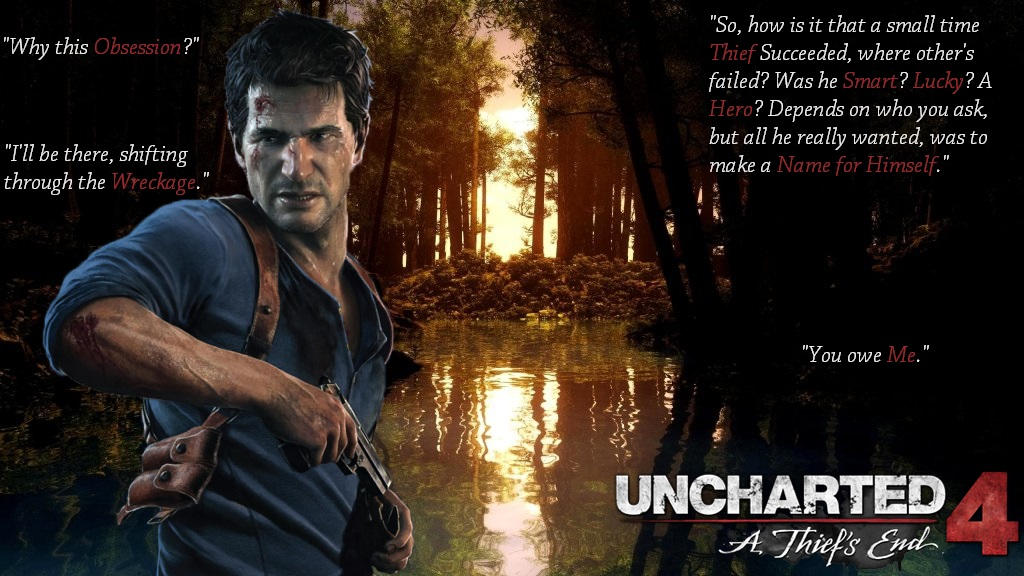 Uncharted 4 Custom Cover by RickSamas on DeviantArt
