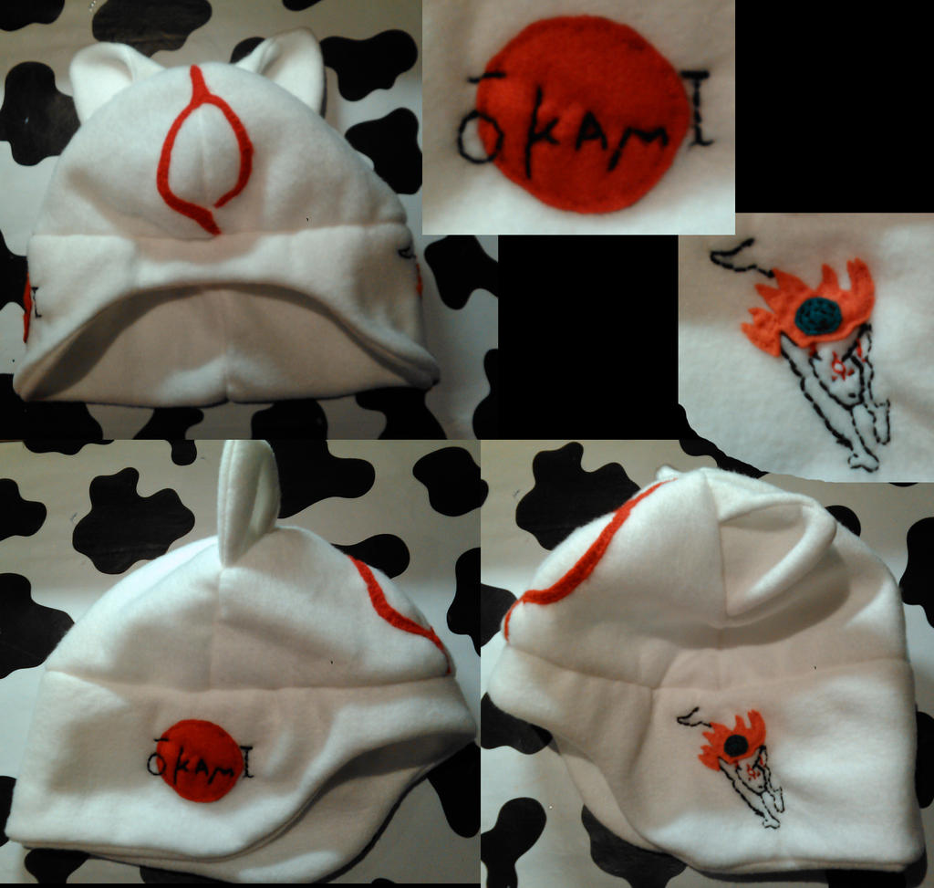 Okami Amaterasu Hat polar fabric my little pony