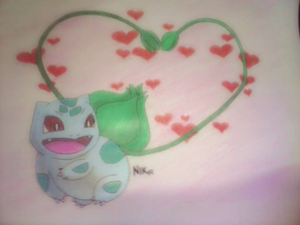 Not too late for Valentines Bulbasaur! :)