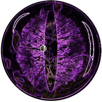 Dragon eye Purple