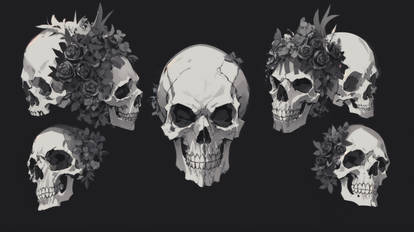 skull wallpaper