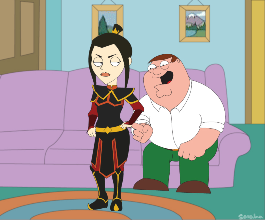 Azula in family guy