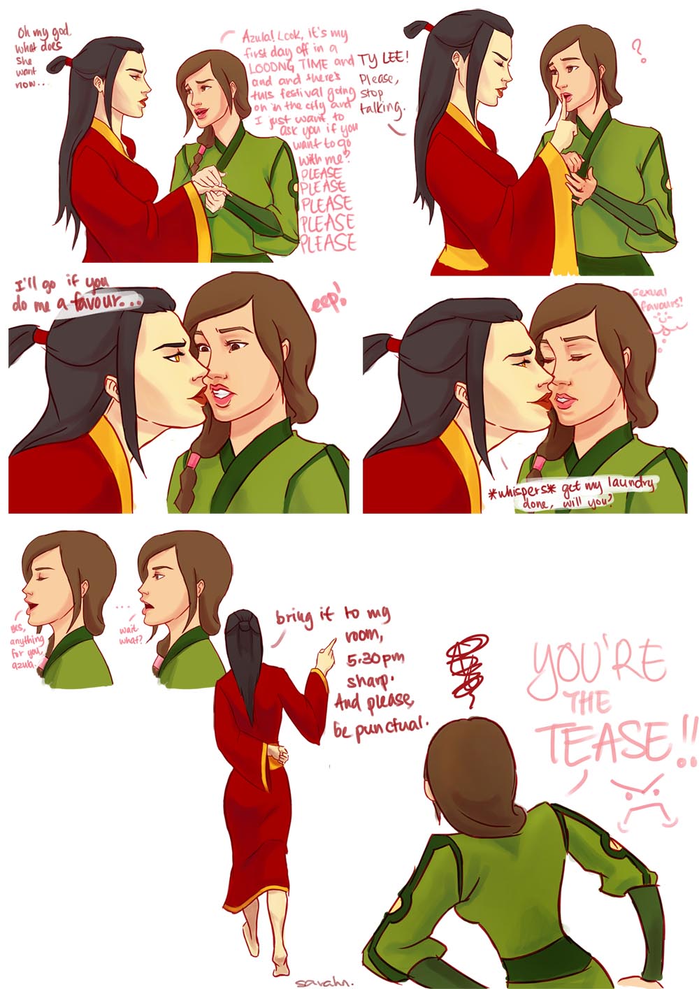 You're THE Tease, Azula