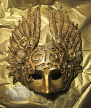 Sun King costume mask