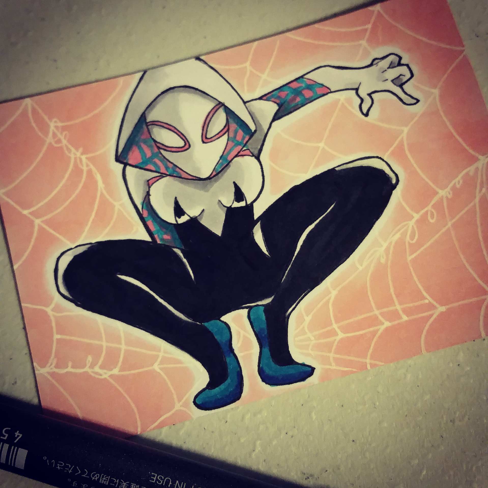 Spider Gwen sketchcard