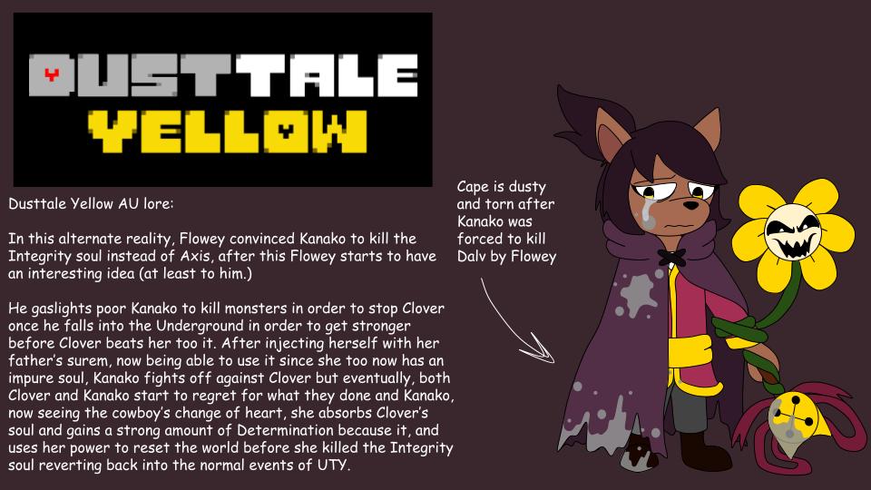 Dusttale Yellow (My Take) by Greninjalover01 on DeviantArt